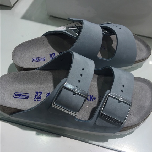 BIRKENSTOCK ARIZONA SOFT FOOTBED SKY BLUE - Picture 2 of 7